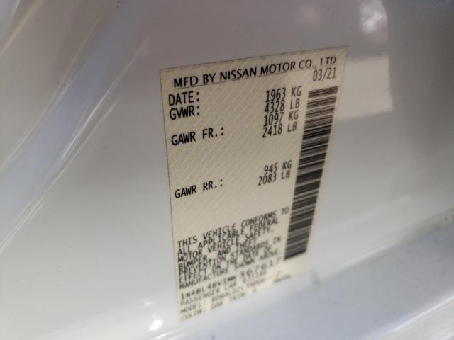 Photo 10 from auction – 2021 NISSAN ALTIMA S with VIN 1N4BL4BV1MN367617