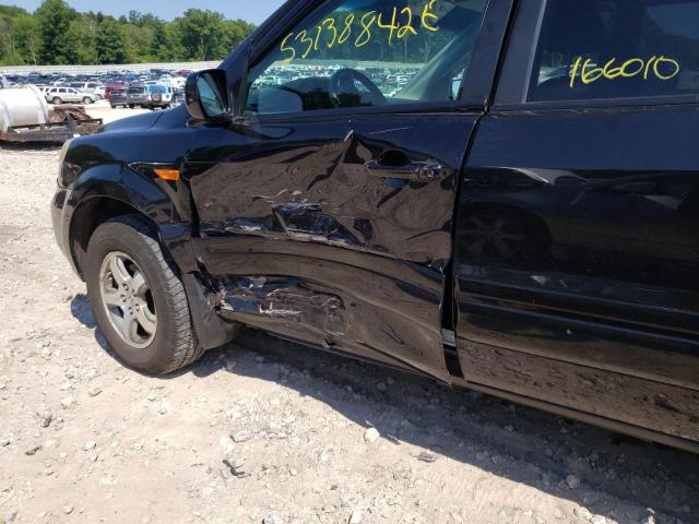 Photo 9 from auction – 2007 HONDA PILOT EXL with VIN 5FNYF18787B014605