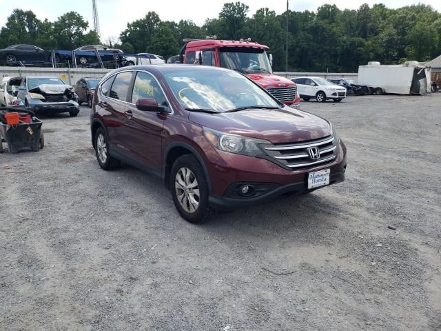HONDA CR-V EX 2012 with VIN 5J6RM4H53CL072410 - Photo from auction