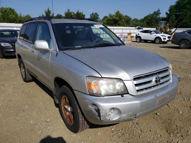 TOYOTA HIGHLANDER 2005 with VIN JTEHD21A650039320 - Photo from auction