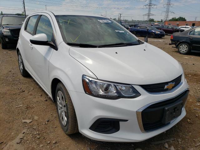CHEVROLET SONIC 2019 with VIN 1G1JG6SB9K4116089 - Photo from auction