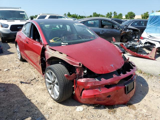 TESLA MODEL 3 2018 with VIN 5YJ3E1EA8JF155033 - Photo from auction