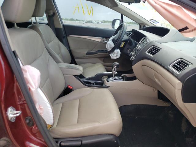 Photo 5 from auction – 2013 HONDA CIVIC EXL with VIN 2HGFB2F93DH559065