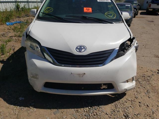 Photo 9 from auction – 2012 TOYOTA SIENNA LE with VIN 5TDKK3DC7CS184668