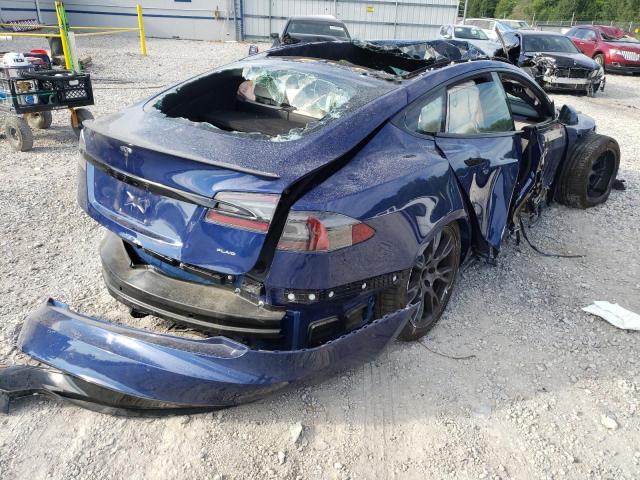 Photo 4 from auction – 2021 TESLA MODEL S with VIN 5YJSA1E60MF449677