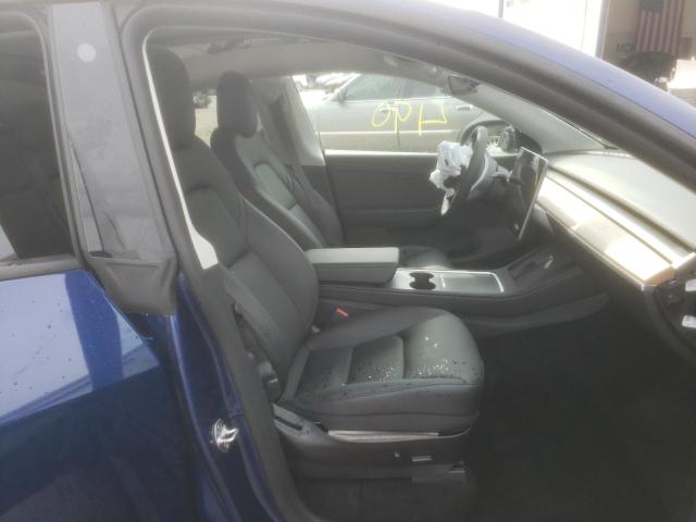 Photo 5 from auction – 2022 TESLA MODEL Y with VIN 7SAYGDEFXNF445019