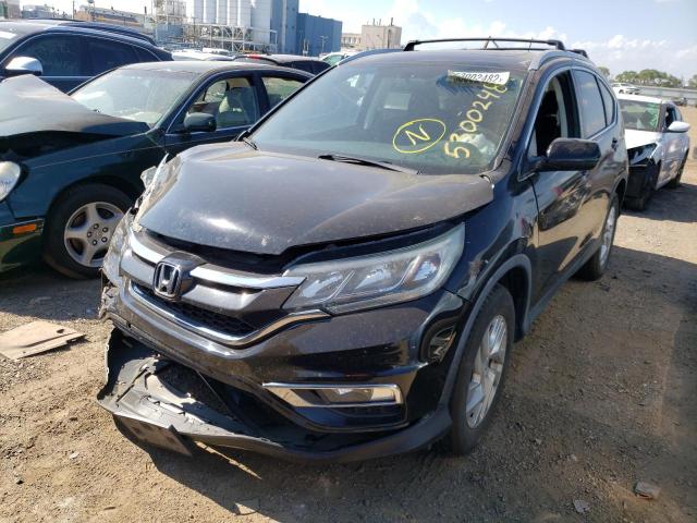 Photo 2 from auction – 2015 HONDA CR-V EX with VIN 5J6RM4H53FL041663