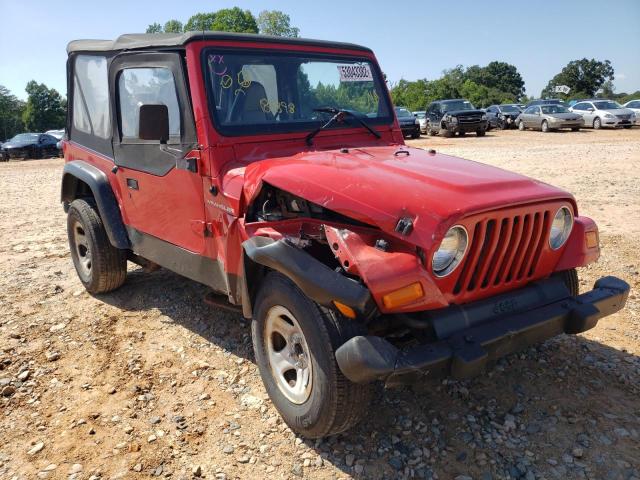 Photo 9 from auction – 2000 JEEP WRANGLER with VIN 1J4FA29PXYP709213