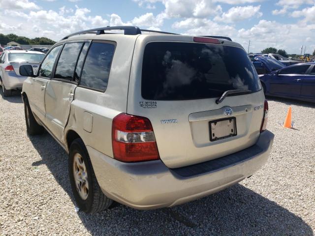 Photo 3 from auction – 2005 TOYOTA HIGHLANDER with VIN JTEGD21A650119051
