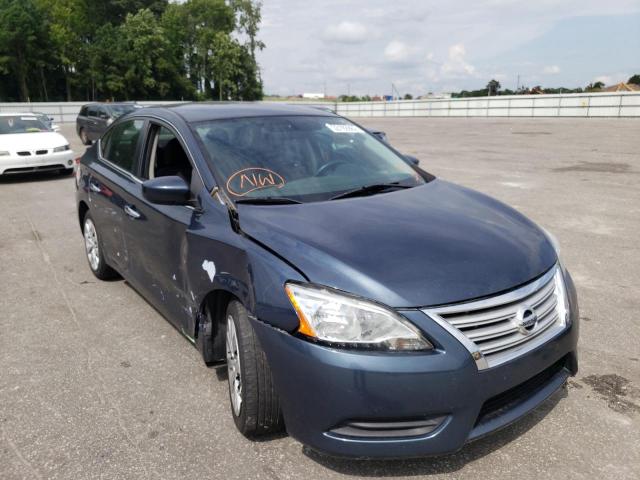 NISSAN SENTRA S 2014 with VIN 1N4AB7AP0EN852514 - Photo from auction