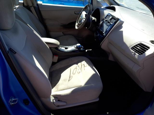 Photo 5 from auction – 2011 NISSAN LEAF SV with VIN JN1AZ0CP5BT004715