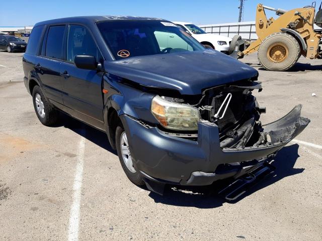 HONDA PILOT LX 2006 with VIN 5FNYF28186B036751 - Photo from auction