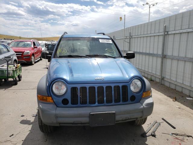 Photo 9 from auction – 2005 JEEP LIBERTY SP with VIN 1J4GL48K75W570126