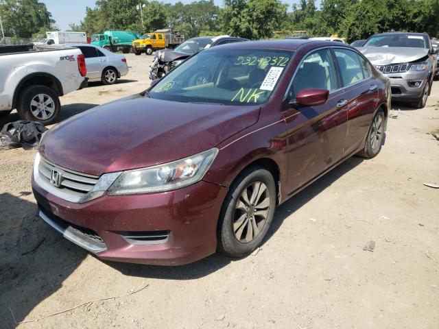 Photo 2 from auction – 2014 HONDA ACCORD LX with VIN 1HGCR2F35EA296913