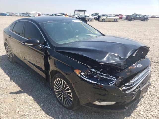 FORD FUSION SE 2017 with VIN 3FA6P0H96HR112151 - Photo from auction