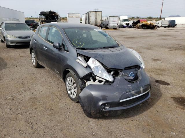 NISSAN LEAF S 2013 with VIN 1N4AZ0CP8DC421106 - Photo from auction