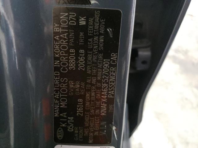 Photo 10 from auction – 2015 KIA FORTE LX with VIN KNAFX4A63F5270901