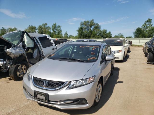 Photo 2 from auction – 2015 HONDA CIVIC LX with VIN 2HGFB2F50FH501916