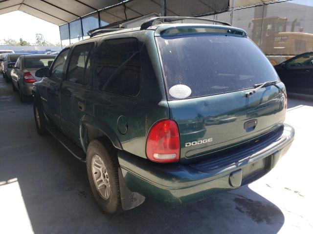 Photo 3 from auction – 2001 DODGE DURANGO with VIN 1B4HS28N91F541276