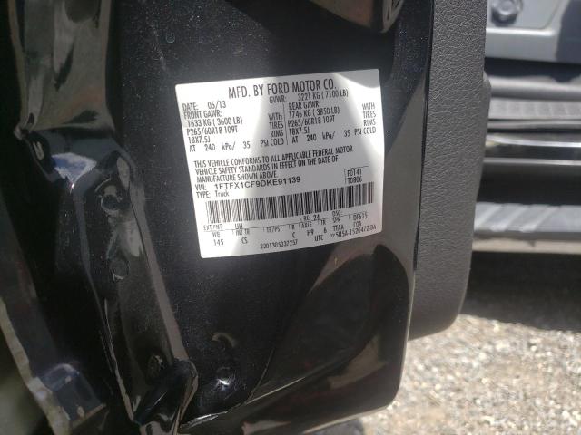 Photo 10 from auction – 2013 FORD F150 SUPER with VIN 1FTFX1CF9DKE91139