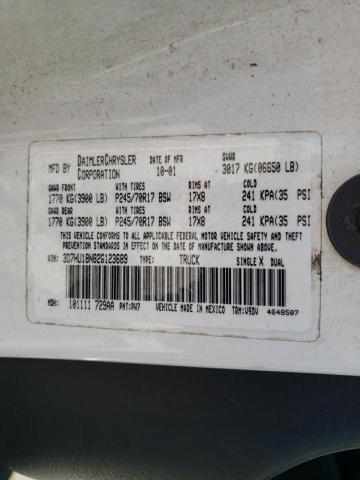 Photo 10 from auction – 2002 DODGE RAM 1500 with VIN 3D7HU18N82G123689