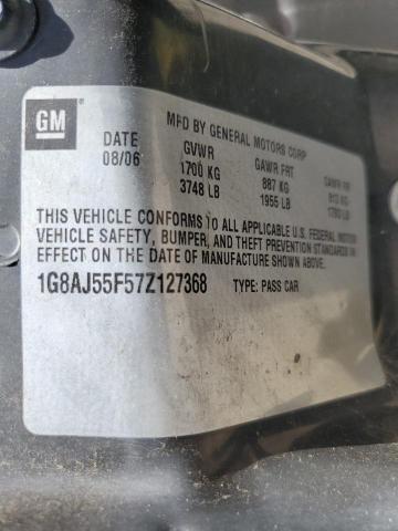 Photo 10 from auction – 2007 SATURN ION LEVEL with VIN 1G8AJ55F57Z127368
