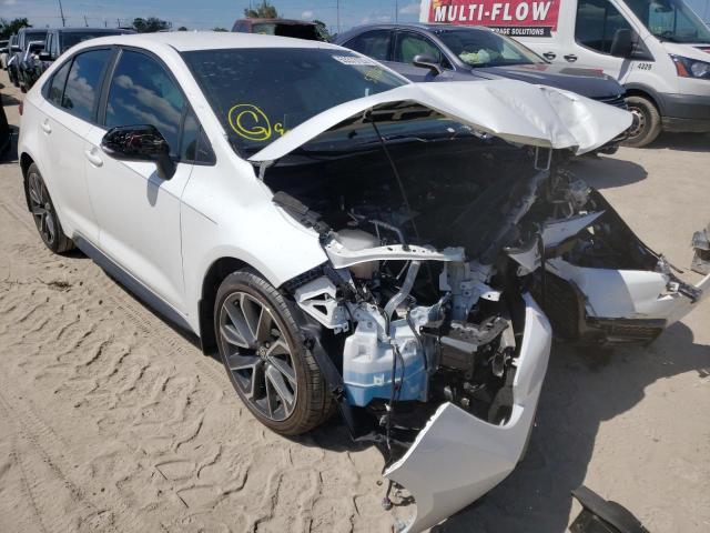 TOYOTA COROLLA SE 2020 with VIN 5YFS4RCE0LP053901 - Photo from auction