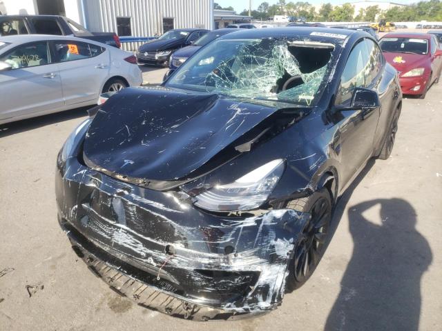 Photo 9 from auction – 2020 TESLA MODEL Y with VIN 5YJYGDEE0LF048954