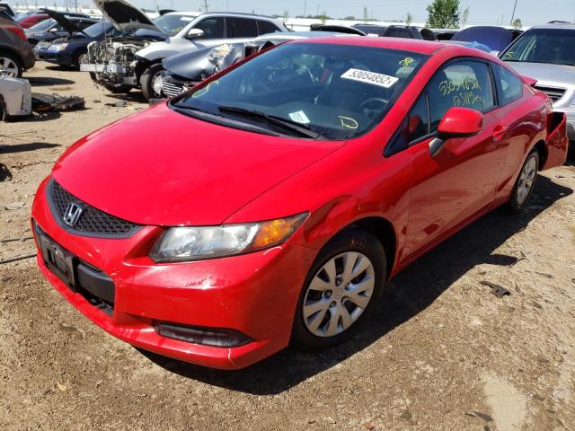 Photo 2 from auction – 2012 HONDA CIVIC LX with VIN 2HGFG3B51CH512125