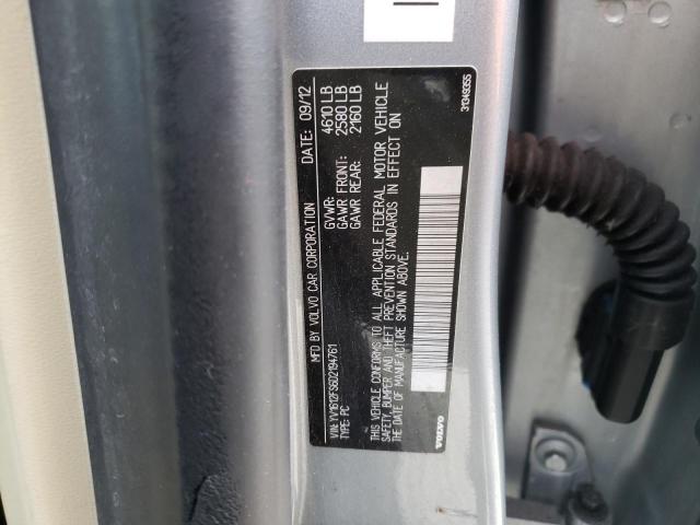 Photo 10 from auction – 2013 VOLVO S60 T5 with VIN YV1612FS6D2194761