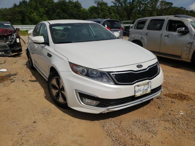 KIA OPTIMA HYB 2012 with VIN KNAGM4AD4C5014791 - Photo from auction