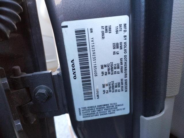 Photo 10 from auction – 2005 VOLVO XC70 with VIN YV1SZ592351185608