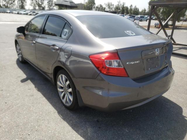 Photo 3 from auction – 2012 HONDA CIVIC LX with VIN 19XFB2F57CE386561