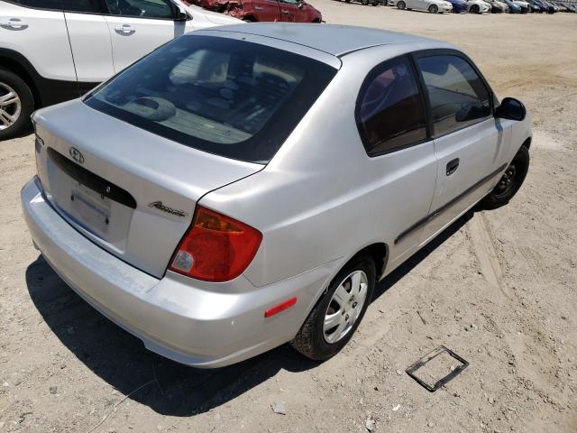 Photo 4 from auction – 2003 HYUNDAI ACCENT L with VIN KMHCF35C23U265186