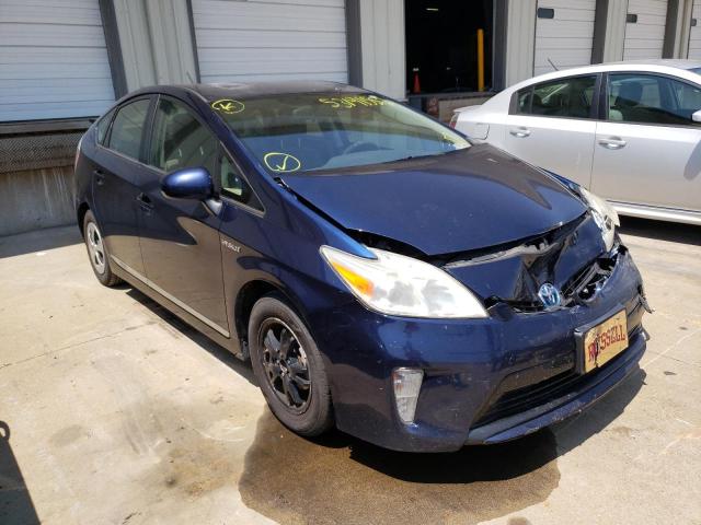 TOYOTA PRIUS 2012 with VIN JTDKN3DU5C1552987 - Photo from auction