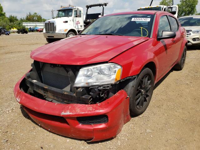 Photo 2 from auction – 2014 DODGE AVENGER SE with VIN 1C3CDZAB8EN104756