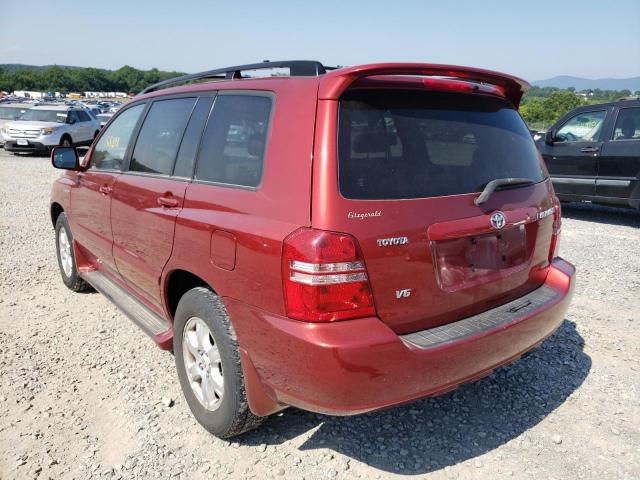 Photo 3 from auction – 2002 TOYOTA HIGHLANDER with VIN JTEGF21AX20058423