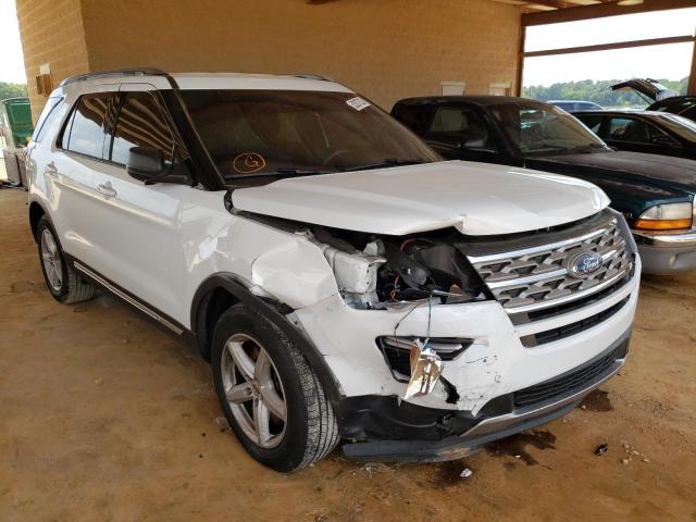 FORD EXPLORER X 2018 with VIN 1FM5K7D88JGA63487 - Photo from auction