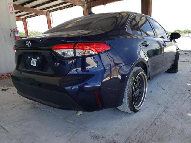 Photo 4 from auction – 2020 TOYOTA COROLLA LE with VIN 5YFEPRAE9LP083454