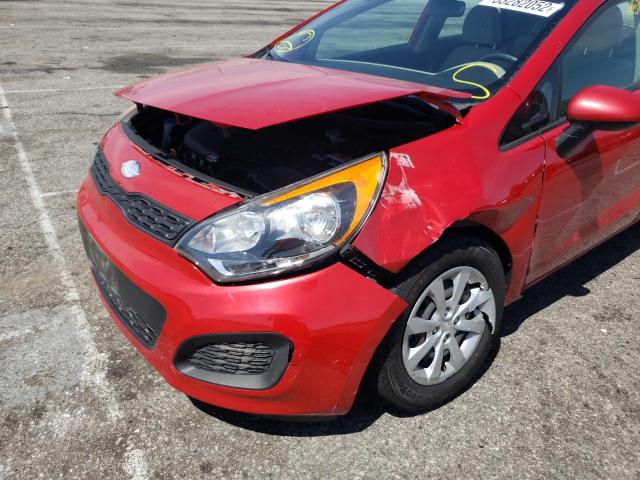 Photo 9 from auction – 2013 KIA RIO LX with VIN KNADM5A36D6205723