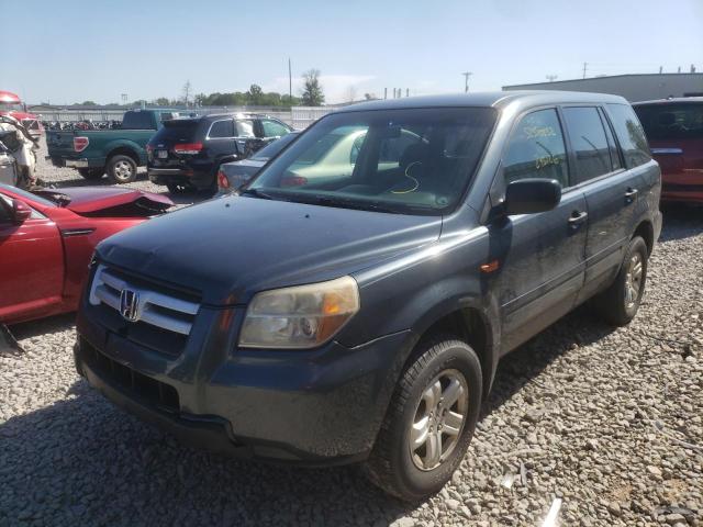 Photo 2 from auction – 2006 HONDA PILOT LX with VIN 5FNYF18126B021768