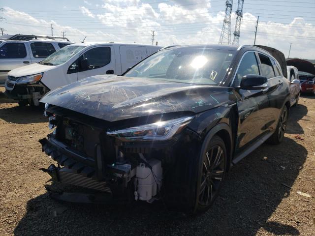 Photo 2 from auction – 2021 INFINITI QX50 LUXE with VIN 3PCAJ5BB3MF106589