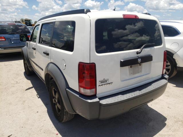 Photo 3 from auction – 2007 DODGE NITRO SXT with VIN 1D8GT28K97W642202