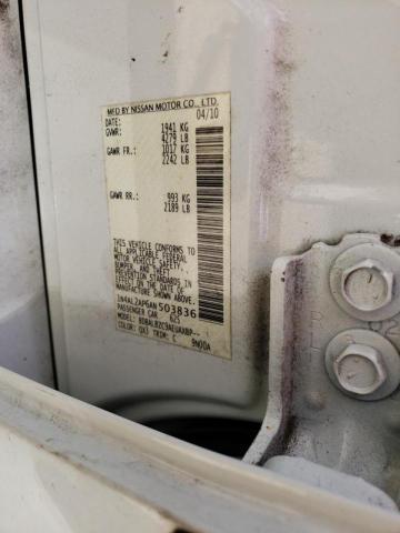 Photo 10 from auction – 2010 NISSAN ALTIMA BAS with VIN 1N4AL2AP6AN503836
