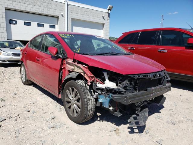 KIA FORTE LX 2014 with VIN KNAFX4A63E5217212 - Photo from auction