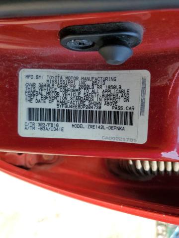 Zdjęcie 10 z aukcji – 2013 TOYOTA COROLLA BA z VIN 5YFBU4EE8DP204730