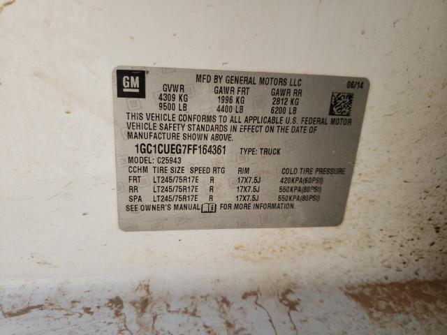 Photo 10 from auction – 2015 CHEVROLET SILVERADO with VIN 1GC1CUEG7FF164361