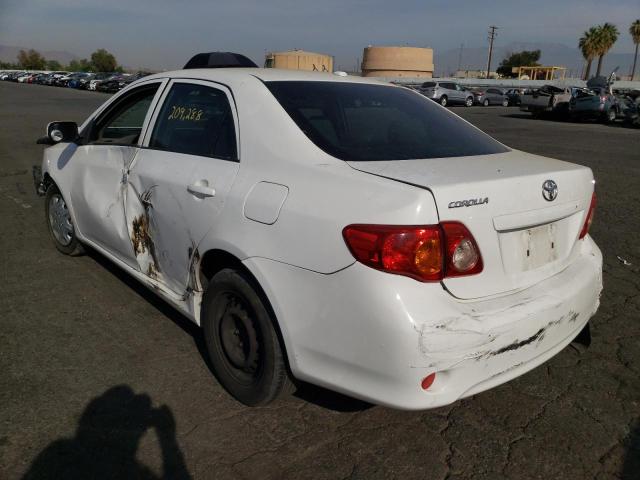 Photo 3 from auction – 2009 TOYOTA COROLLA with VIN JTDBL40E09J014782