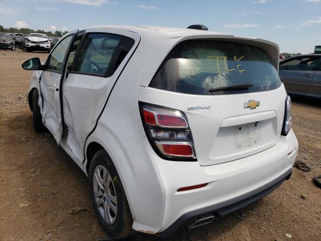 Photo 3 from auction – 2019 CHEVROLET SONIC with VIN 1G1JG6SB9K4116089