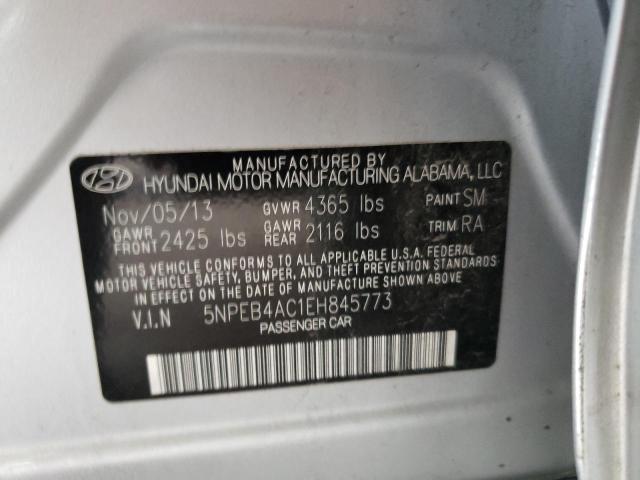 Photo 10 from auction – 2014 HYUNDAI SONATA GLS with VIN 5NPEB4AC1EH845773